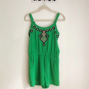 Green romper